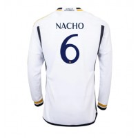 Real Madrid Nacho #6 Hjemmedrakt 2023-24 Langermet